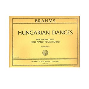 Brahms HUNGARIAN DANCES VOL.2