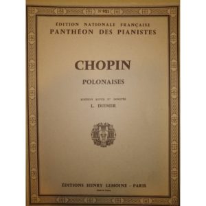 CHOPIN POLONAISE LEMOINE