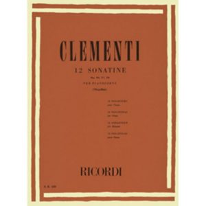 CLEMENTI 12 sonatines