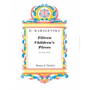 KABALEVSKY 15 CHILDRENS PIECES