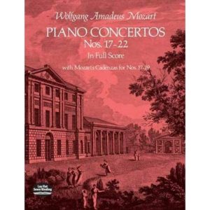 mozart piano concertos N.17 22